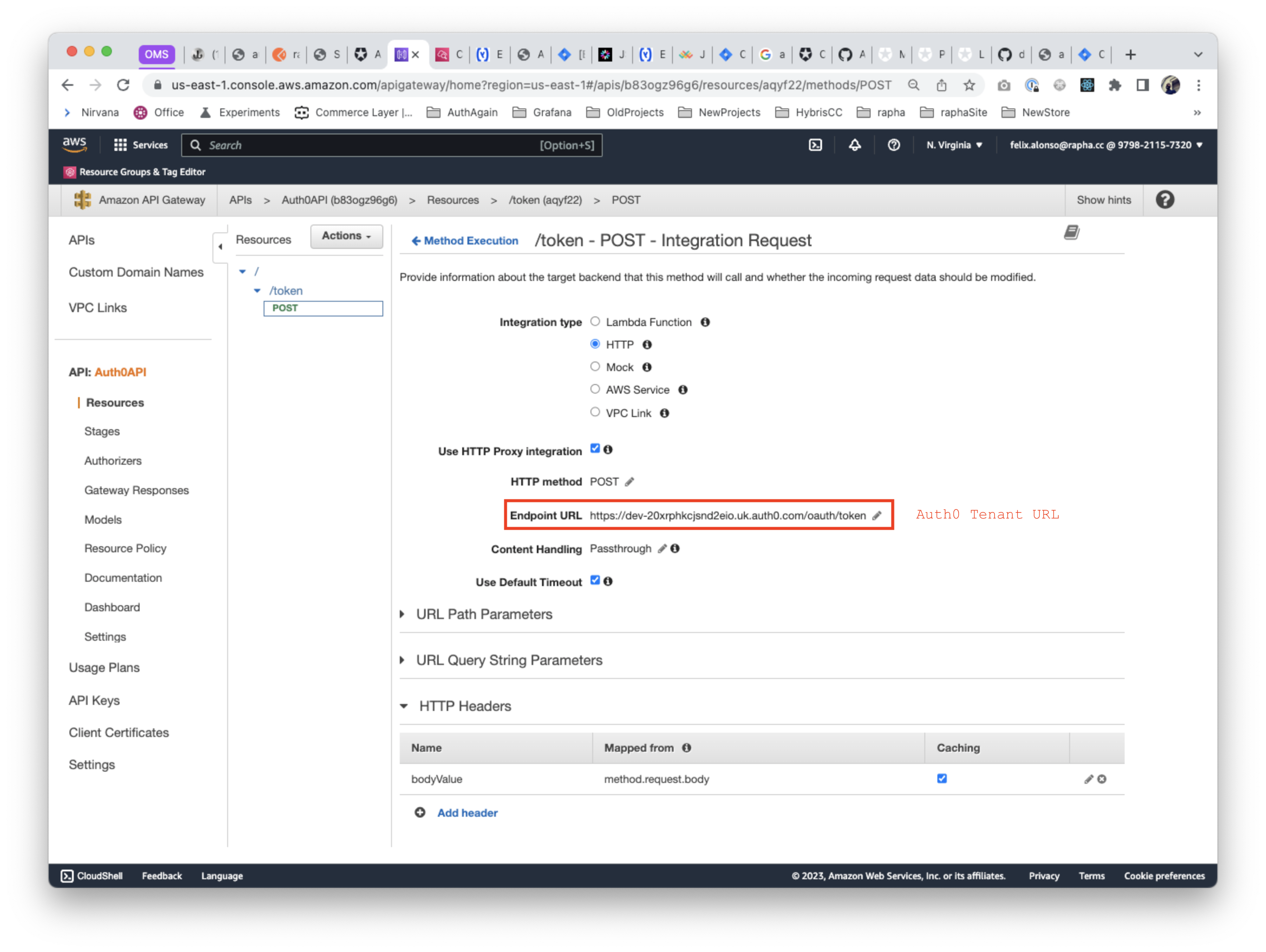 API - Configuration