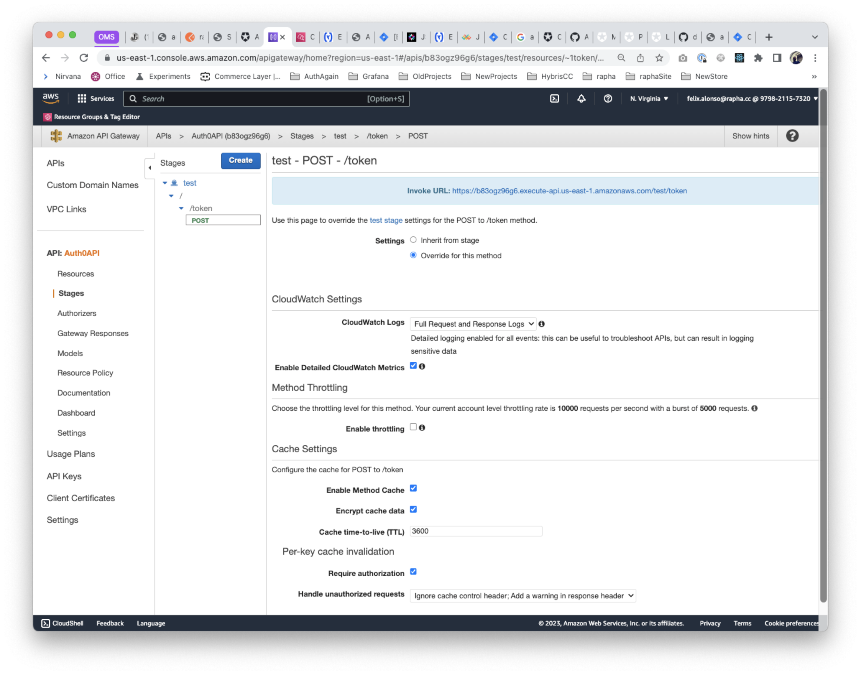 API - Configuration